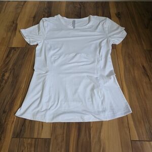 Fabletics white Phoenix short sleeve top, Size Xs